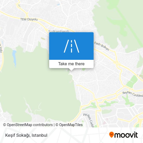 Keşif Sokağı map