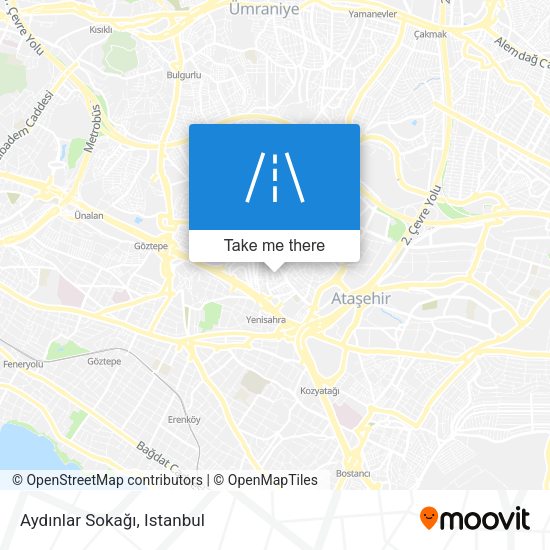 Aydınlar Sokağı map