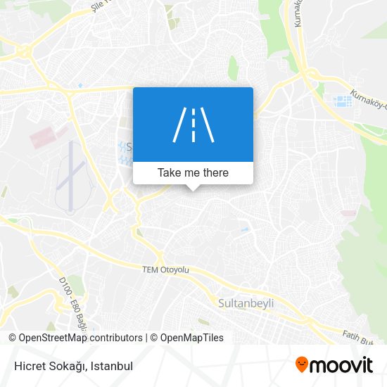 Hicret Sokağı map