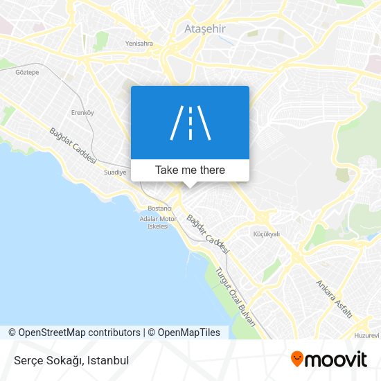 Serçe Sokağı map