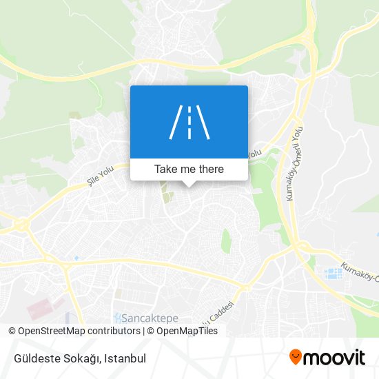 Güldeste Sokağı map