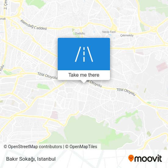 Bakır Sokağı map