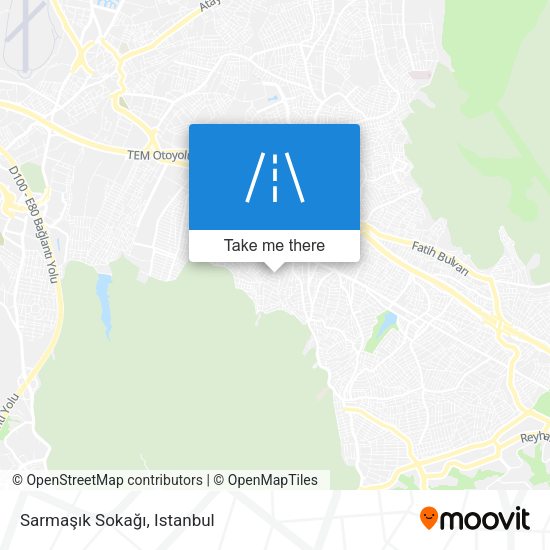 Sarmaşık Sokağı map