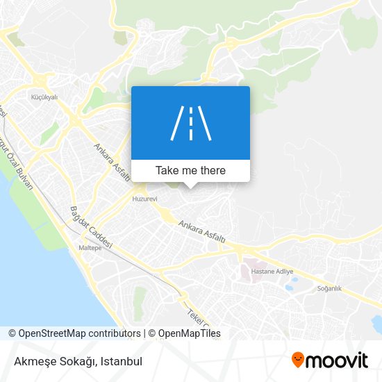 Akmeşe Sokağı map