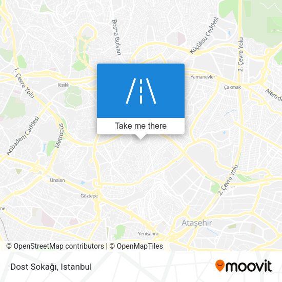 Dost Sokağı map