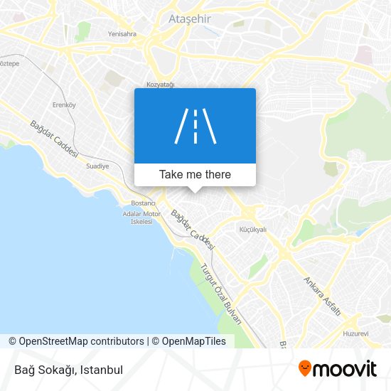 Bağ Sokağı map