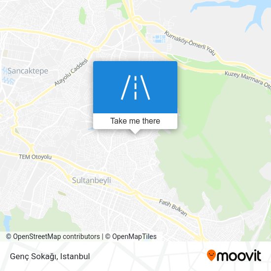 Genç Sokağı map