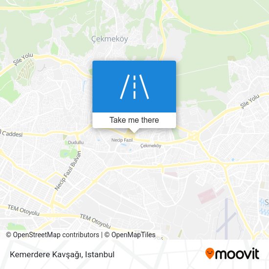 Kemerdere Kavşağı map