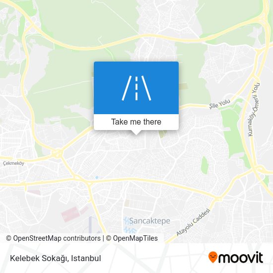 Kelebek Sokağı map