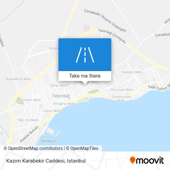 Kazım Karabekir Caddesi map