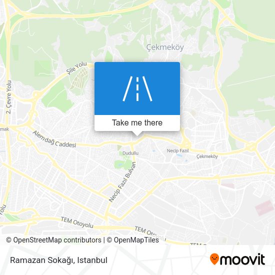 Ramazan Sokağı map