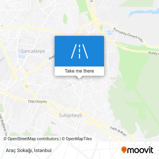 Araç Sokağı map