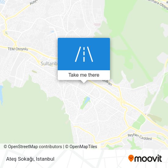 Ateş Sokağı map