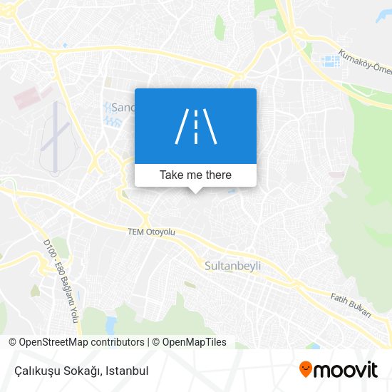 Çalıkuşu Sokağı map
