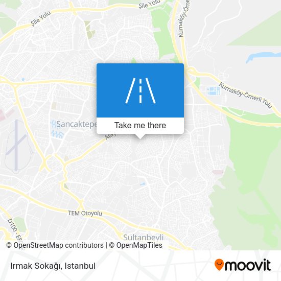 Irmak Sokağı map