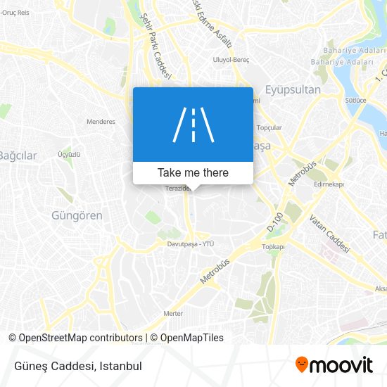 Güneş Caddesi map