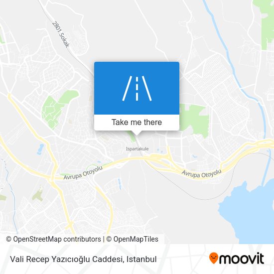 Vali Recep Yazıcıoğlu Caddesi map