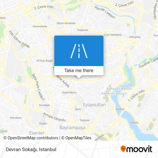 Devran Sokağı map