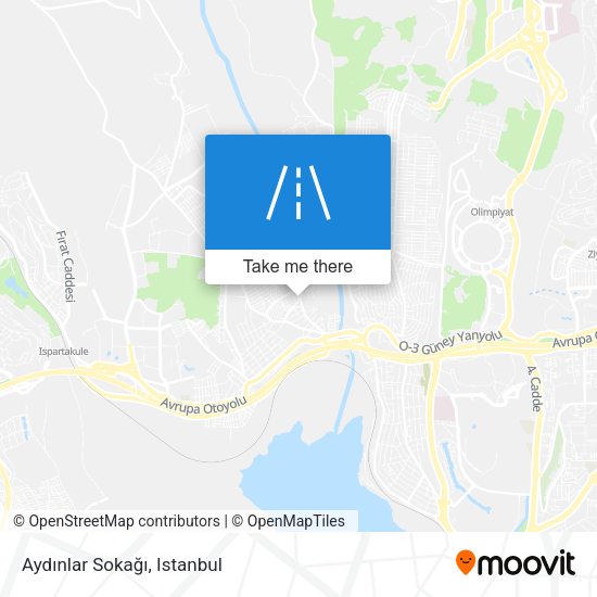 Aydınlar Sokağı map