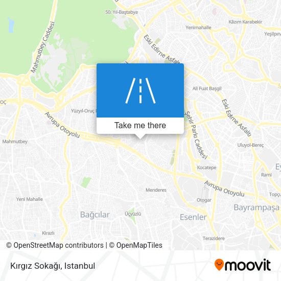 Kırgız Sokağı map