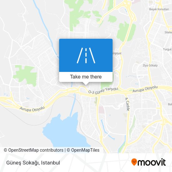 Güneş Sokağı map