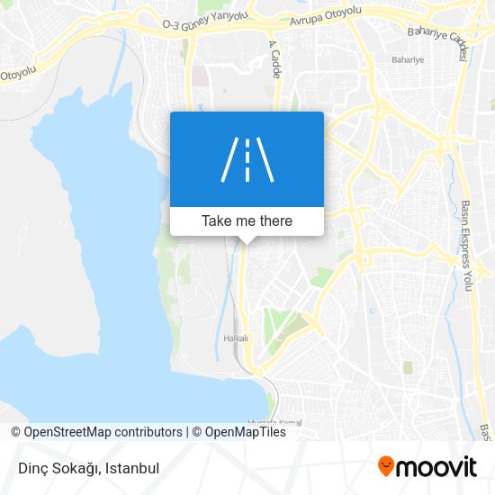 Dinç Sokağı map