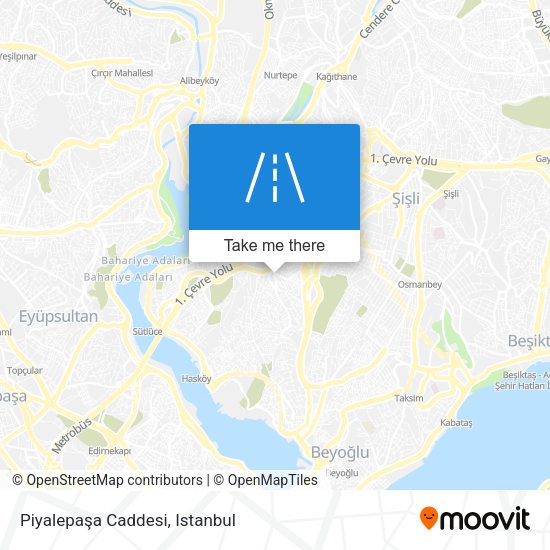 Piyalepaşa Caddesi map