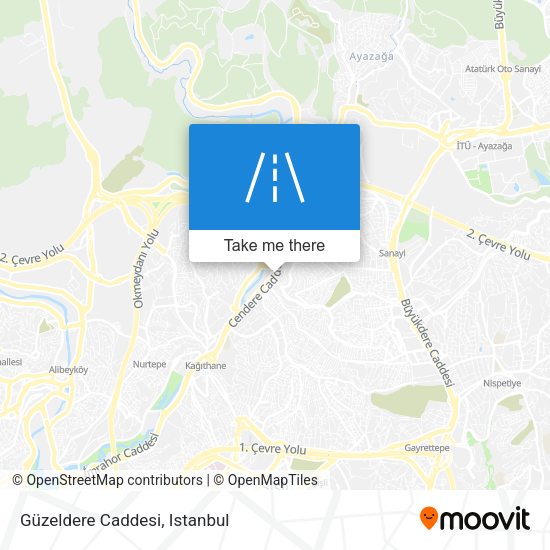 Güzeldere Caddesi map