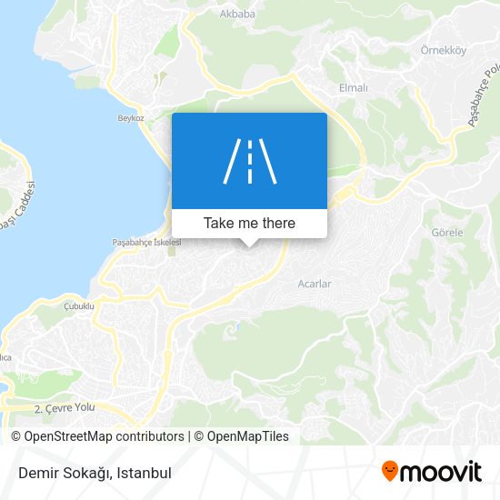 Demir Sokağı map