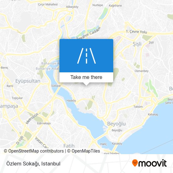 Özlem Sokağı map