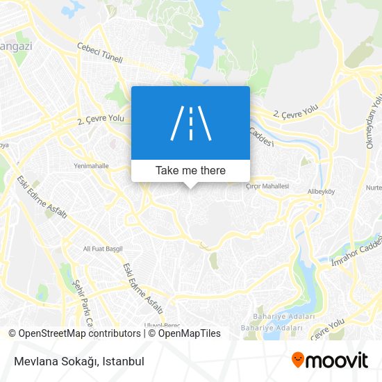 Mevlana Sokağı map
