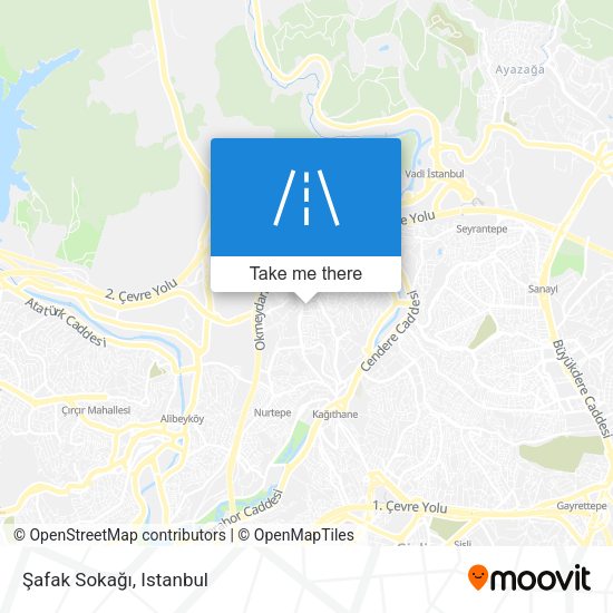 Şafak Sokağı map