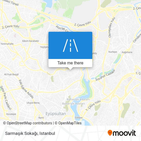 Sarmaşık Sokağı map