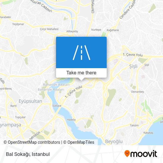 Bal Sokağı map