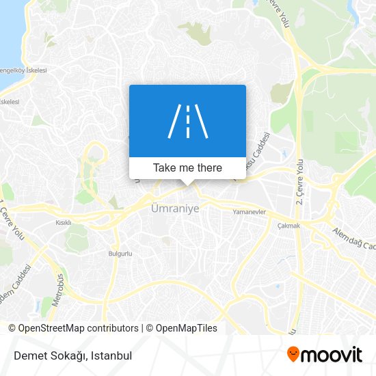 Demet Sokağı map