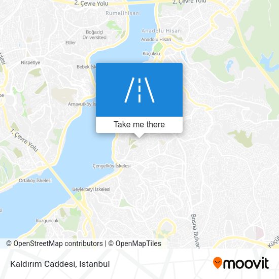Kaldırım Caddesi map