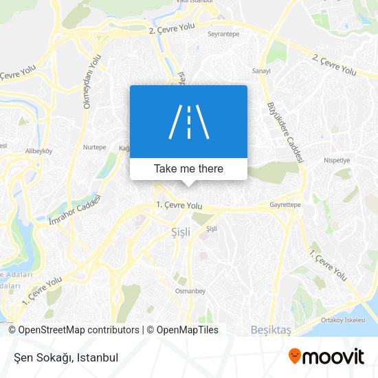 Şen Sokağı map