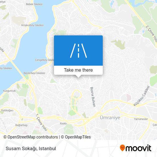 Susam Sokağı map