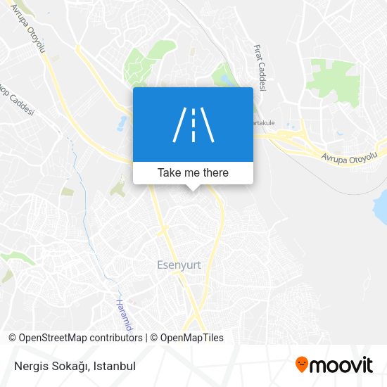 Nergis Sokağı map
