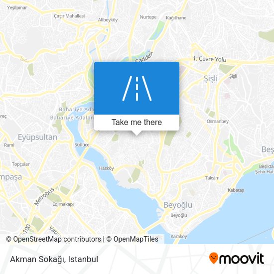 Akman Sokağı map