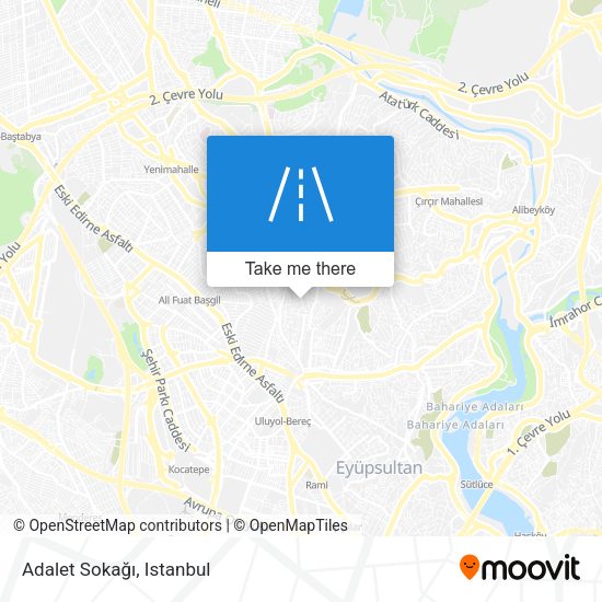 Adalet Sokağı map