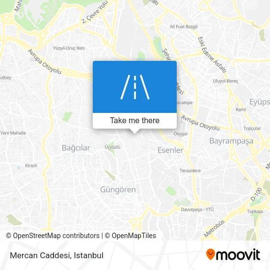 Mercan Caddesi map