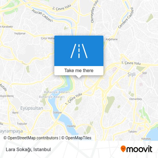 Lara Sokağı map