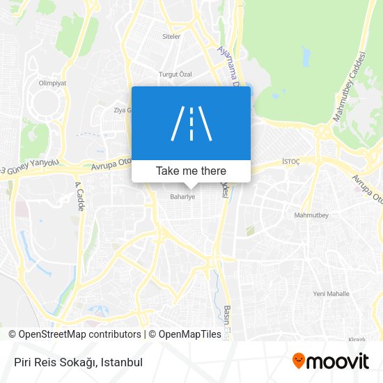 Piri Reis Sokağı map