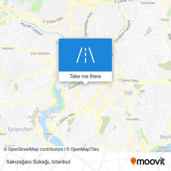 Sakızağacı Sokağı map
