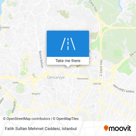 Fatih Sultan Mehmet Caddesi map
