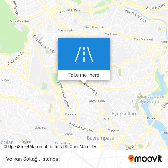 Volkan Sokağı map