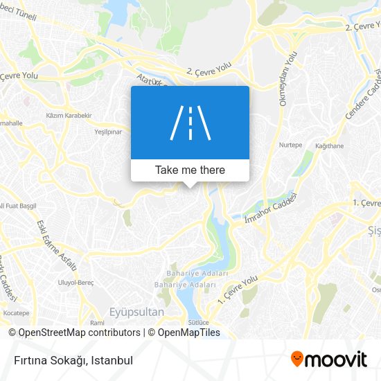 Fırtına Sokağı map
