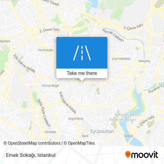 Emek Sokağı map