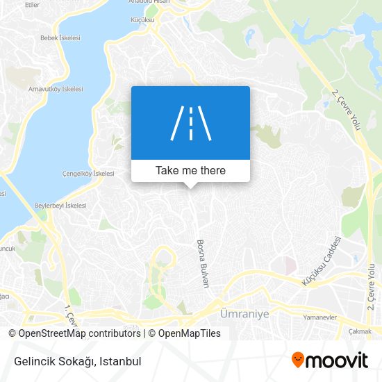 Gelincik Sokağı map